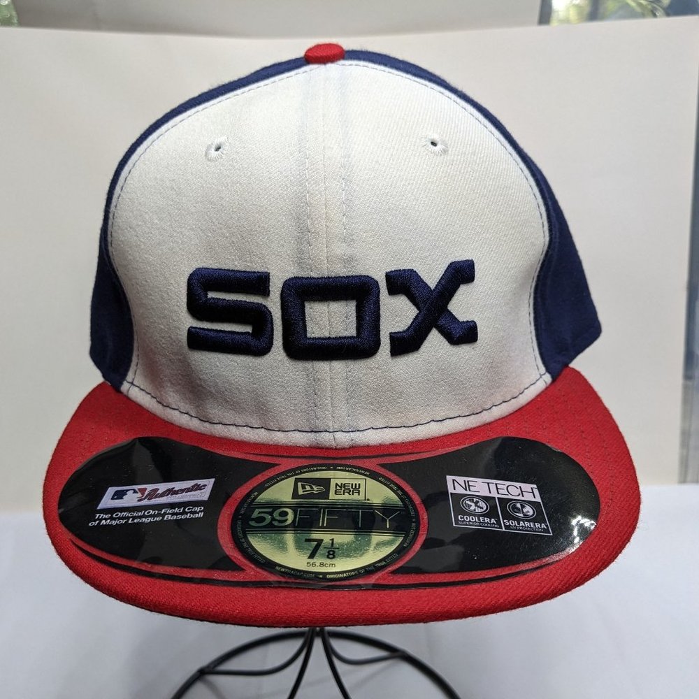59FIFTY New Era MLB Chicago White Sox Authentic On-Field Cap - size 7 1/8 NWT